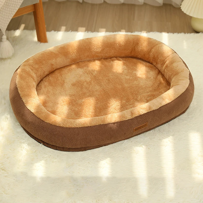 Comfy Pet Bed: Winter Bliss Edition