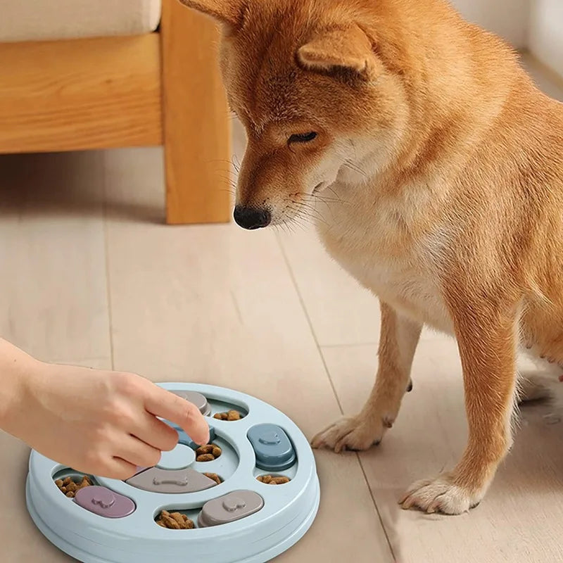 PawLure Interactive Dog Feeder Bowl