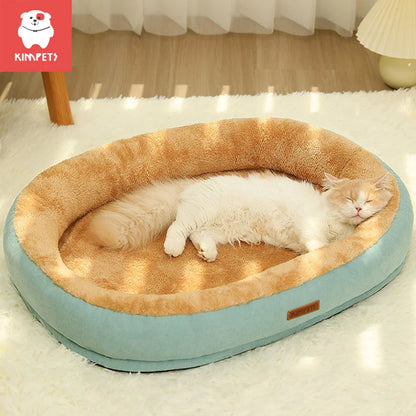 Comfy Pet Bed: Winter Bliss Edition